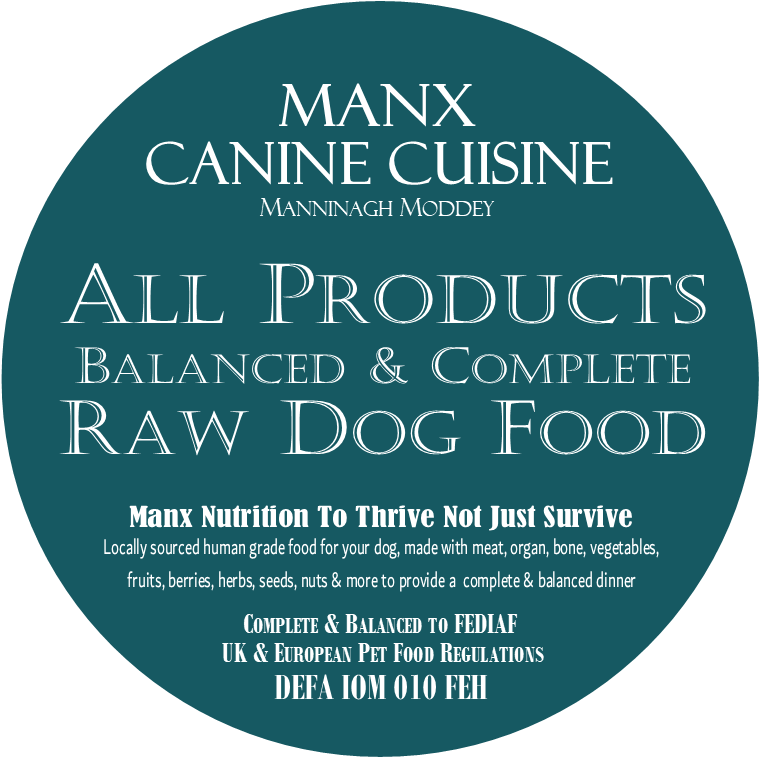 Raw Dog Food Manx Canine Cuisine